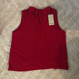 red tank top